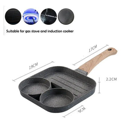 Four-hole Omelet Pan